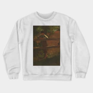 A Country Lad by Winslow Homer Crewneck Sweatshirt